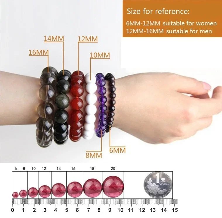 Feng Shui Obsidian Stone Beads Bracelet Men Women Wristband Gold Color Black Pixiu Wealth Lucky Changing Health Wrist Bangles