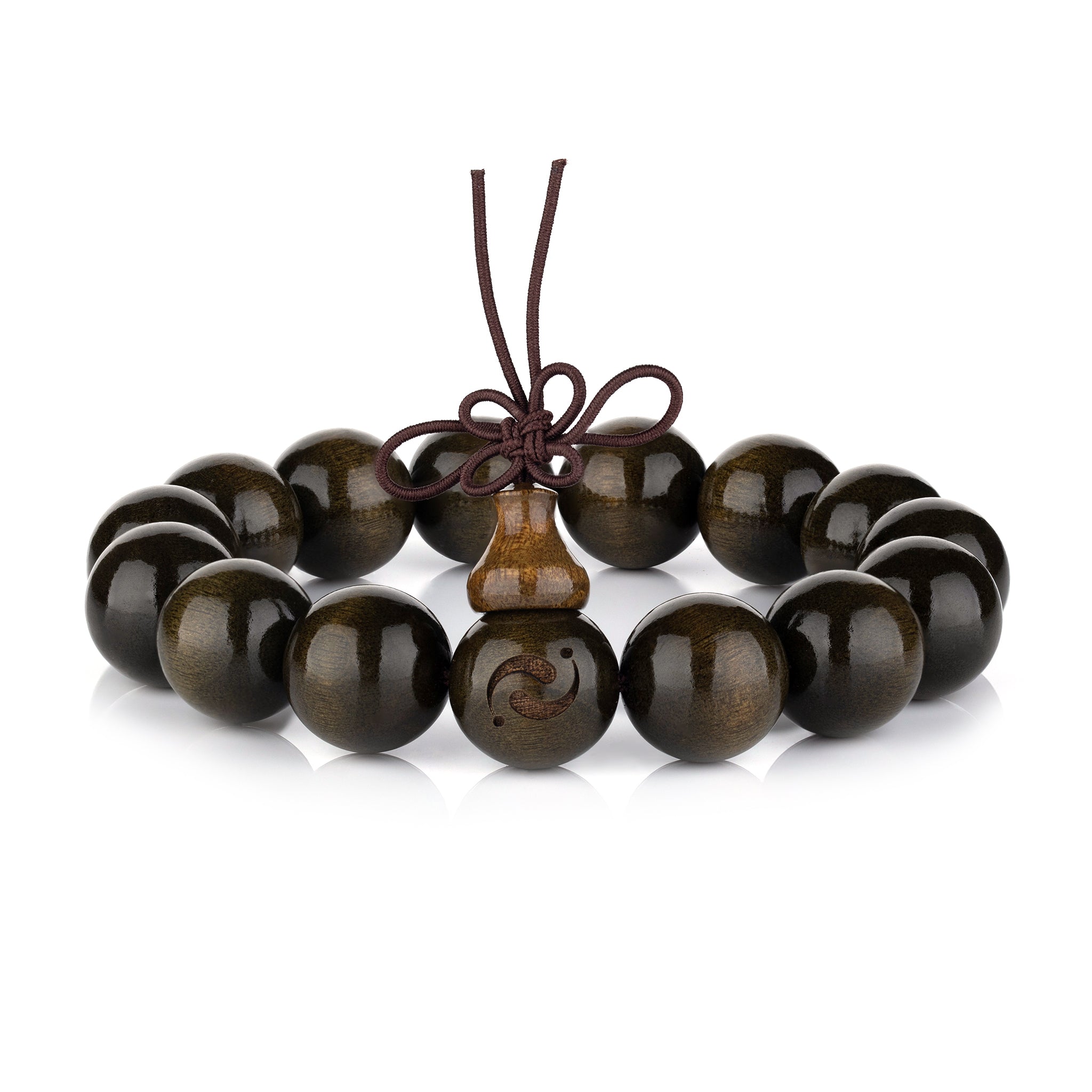 御品金丝楠木祝福手链｜15颗皇家圣木 高僧赐福 镇宅招财