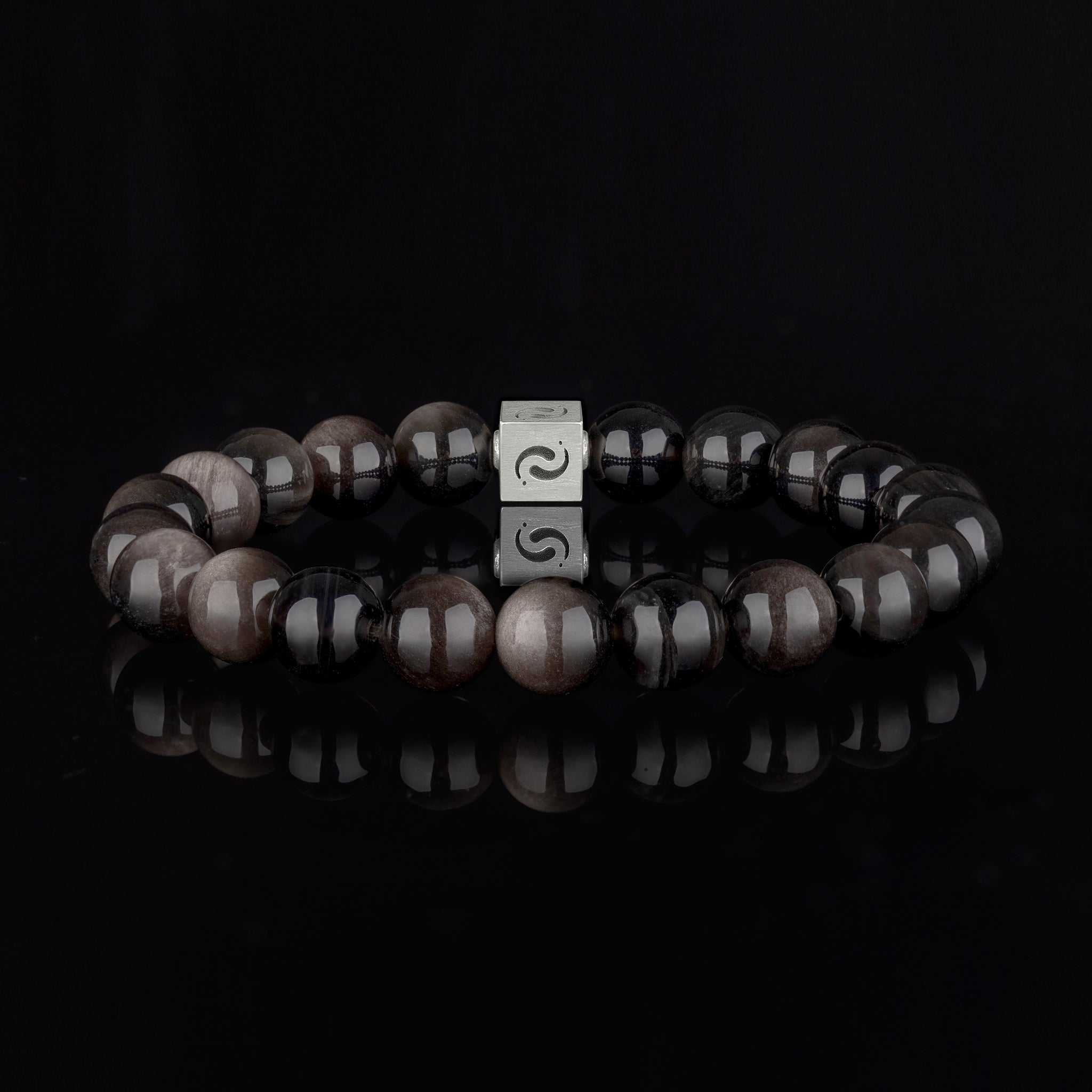 银曜石守护祝福手链｜22颗圣石 高僧加持 辟邪招财