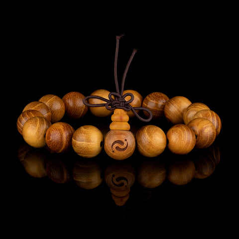 Golden Fortune Blessing Bracelet - 17 Wealth-Attracting Beads, Blessed by a High Monk, Gathering Wealth Through the Five Elements