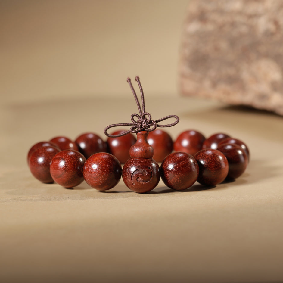 天血·血木祝福手链 | 15颗圣木灵珠 高僧赐福 五行旺运