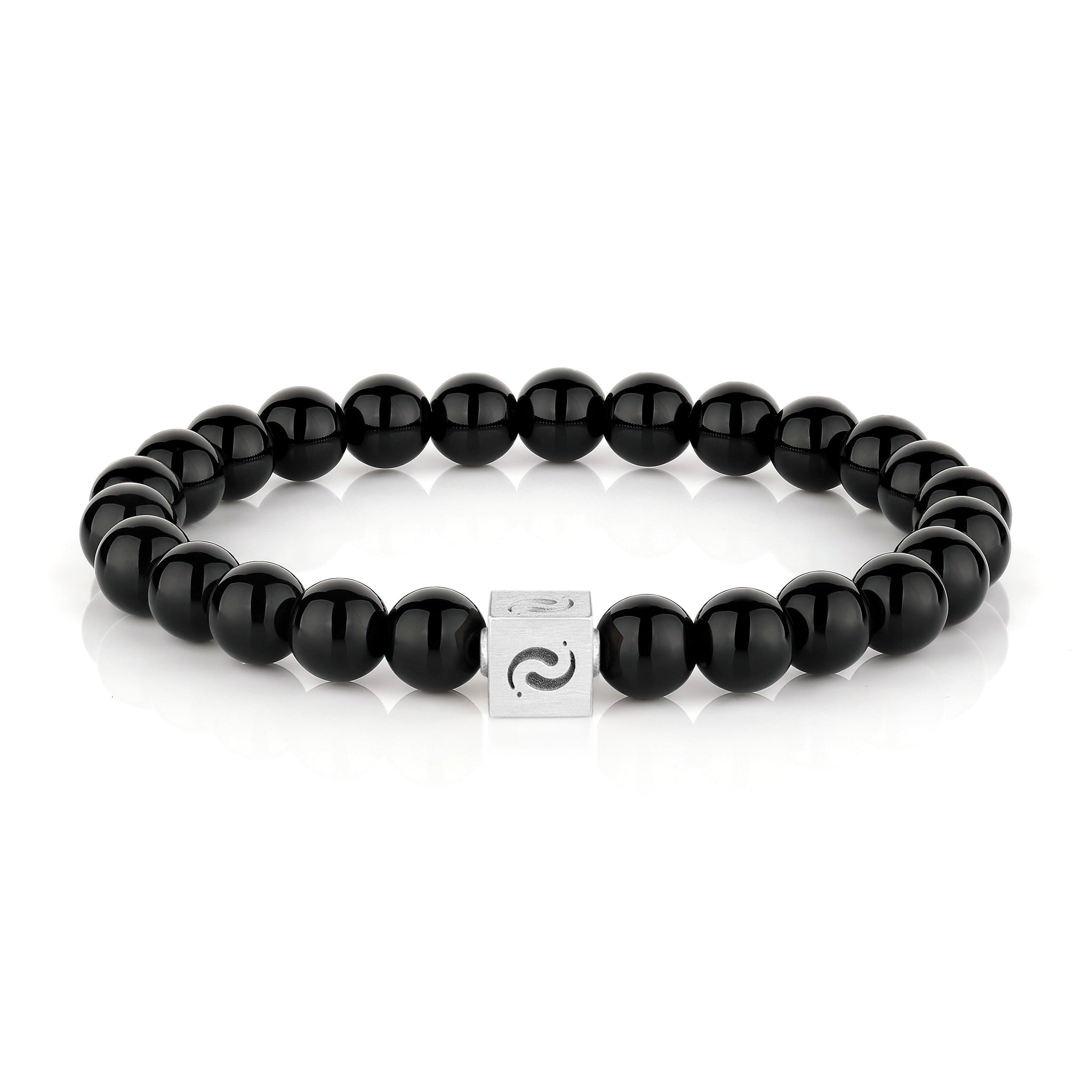 墨玉·黑玛瑙祝福手链｜26颗守护圣石 高僧加持 辟邪招财