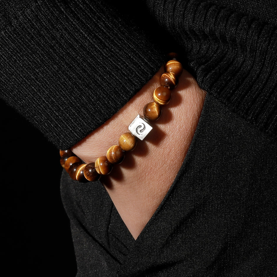 金辉·黄虎眼石祝福手链｜26颗招财圣石 高僧加持 财富守护