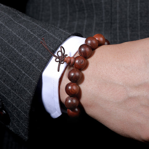 Auspicious Rosewood Blessing Bracelet