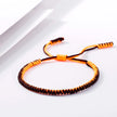 Handmade Tibetan Buddhist Braided Bracelet & Bangle Adjustable Knot Lucky Original Nylon Rope Mixed Color Women Men Bracelets