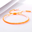 Handmade Tibetan Buddhist Braided Bracelet & Bangle Adjustable Knot Lucky Original Nylon Rope Mixed Color Women Men Bracelets