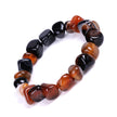 DIEZI Yoga Ethnic Multicolor Natural Irregular Stone Beads Strand Bracelet For Men Women Handmade 7 Chakra Bracelets Bangle Men