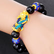 Color-Changing Pixiu Obsidian Wealth Bracelet