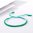 Handmade Tibetan Buddhist Braided Bracelet & Bangle Adjustable Knot Lucky Original Nylon Rope Mixed Color Women Men Bracelets