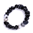 DIEZI Yoga Ethnic Multicolor Natural Irregular Stone Beads Strand Bracelet For Men Women Handmade 7 Chakra Bracelets Bangle Men