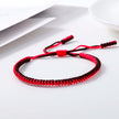 Handmade Tibetan Buddhist Braided Bracelet & Bangle Adjustable Knot Lucky Original Nylon Rope Mixed Color Women Men Bracelets