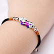 Temperature Color Changing Pixiu Bracelet - Handwoven Rope
