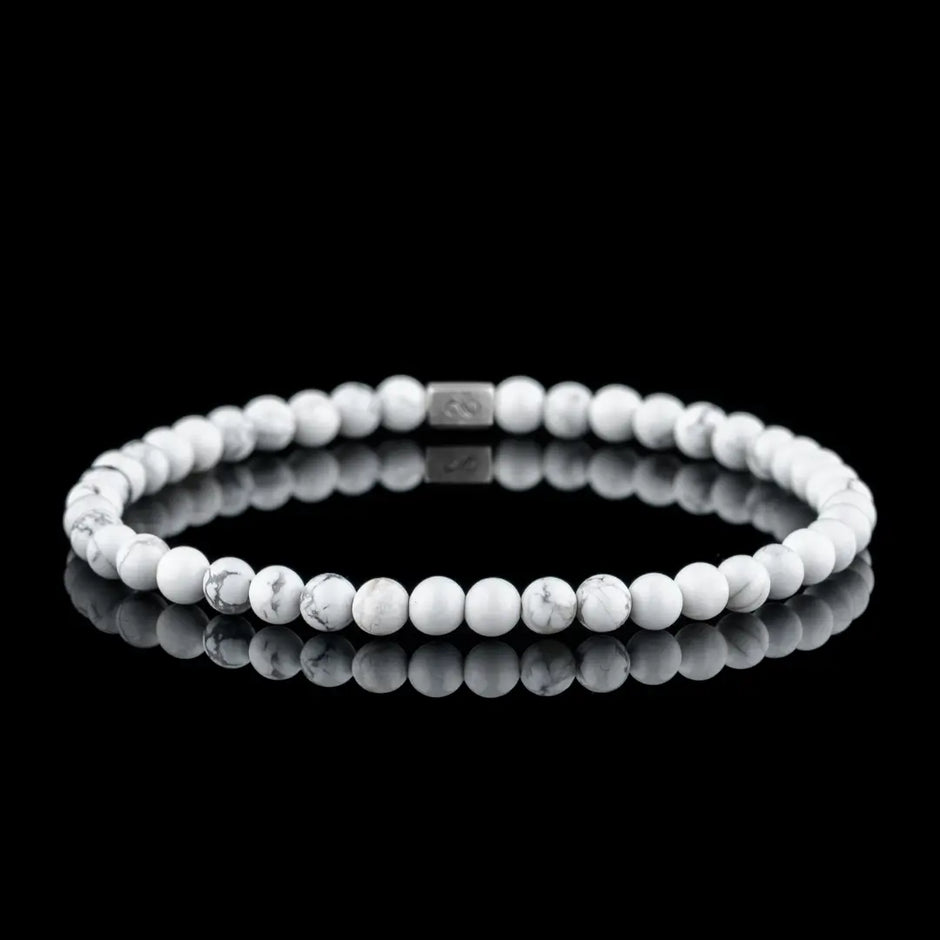 Howlite Bracelet I (4mm)