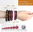 Feng Shui Obsidian Stone Beads Bracelet Men Women Wristband Gold Color Black Pixiu Wealth Lucky Changing Health Wrist Bangles