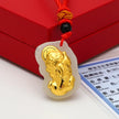 Hetian Jade Pixiu Necklace - Manifest Abundance