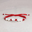 Double Pixiu Ingot & Lucky Red Rope Bracelet