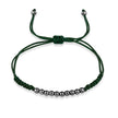Ten Ball Gold-plated Brass Tibetan Buddhist  Lucky Knot Macrame Bracelet Women 2024 New Fashion Red Black String Jewelry Present