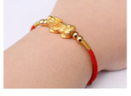 Feng Shui Red String Pixiu Bracelet