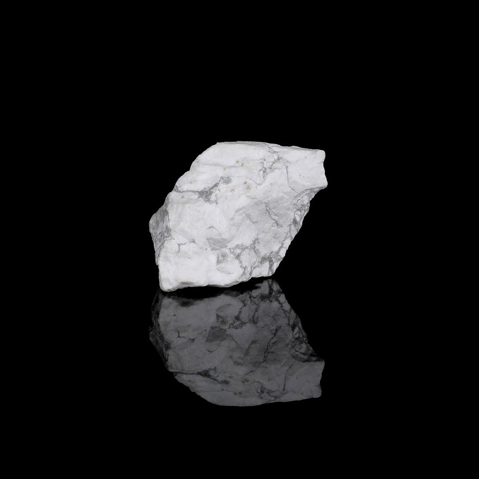 水墨禅心｜白松石祝福手链 - 26颗天然水墨纹 僧团加持 净化安神