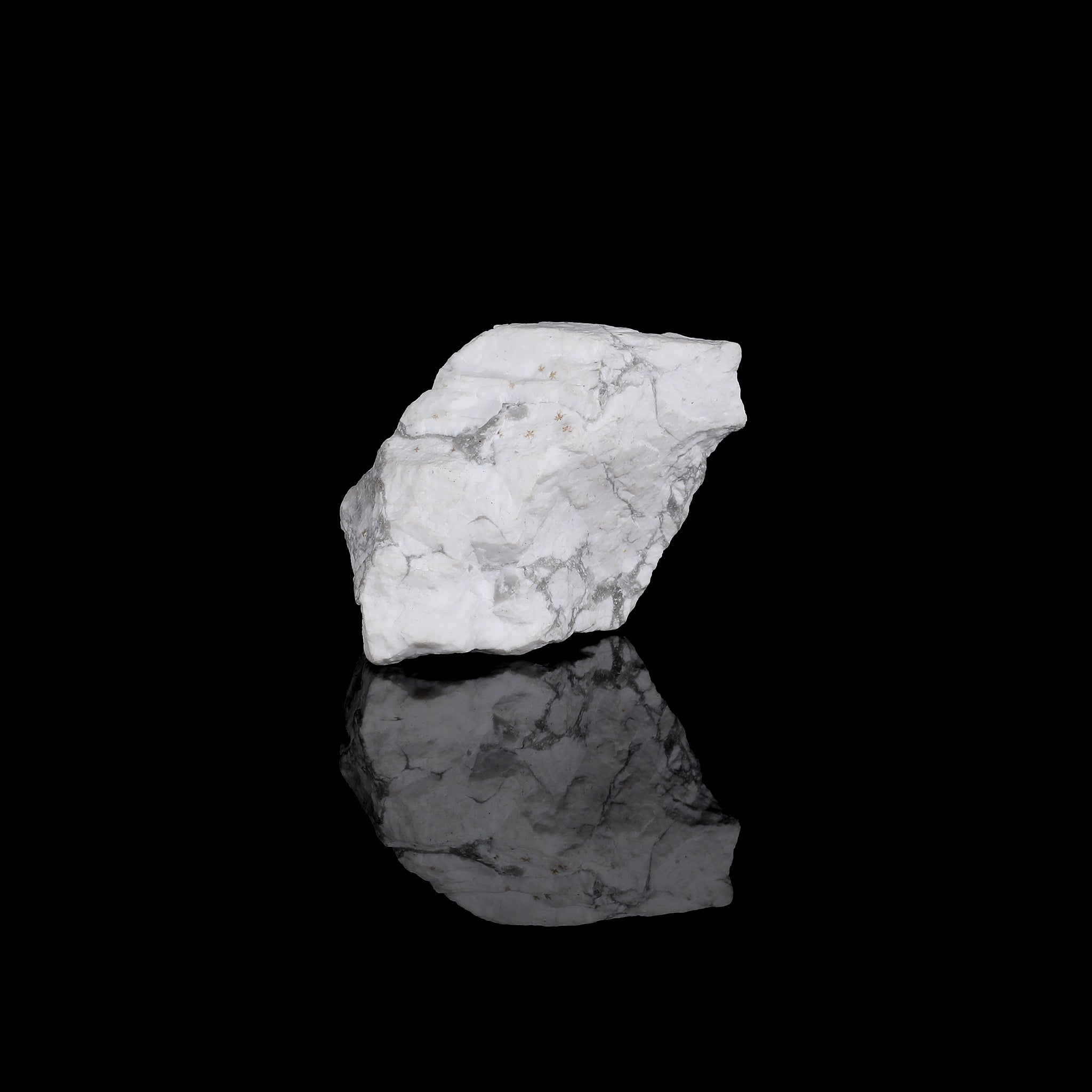 水墨禅心｜白松石祝福手链 - 26颗天然水墨纹 僧团加持 净化安神